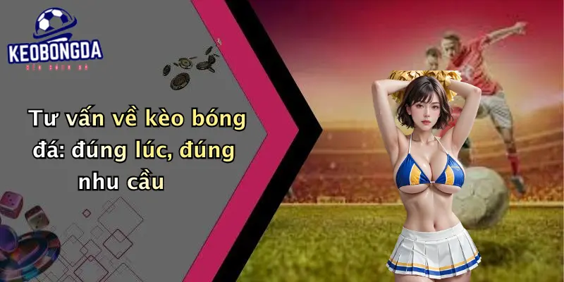 Tư vấn về kèo bóng đá: đúng lúc, đúng nhu cầu