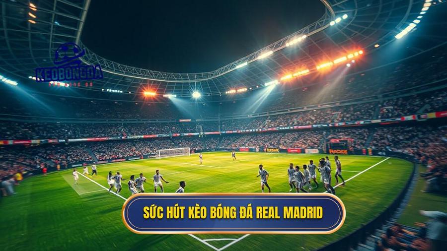 Tại sao kèo bóng đá Real Madrid luôn "hot" trên bảng kèo?