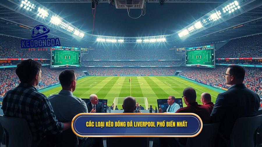 Phân tích các loại kèo bóng đá Liverpool phổ biến