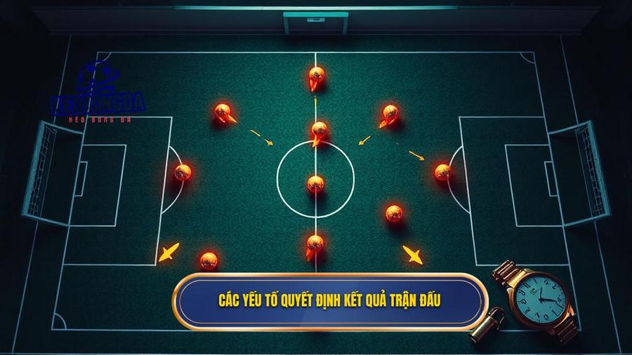 Các yếu tố then chốt quyết định kết quả trận đấu