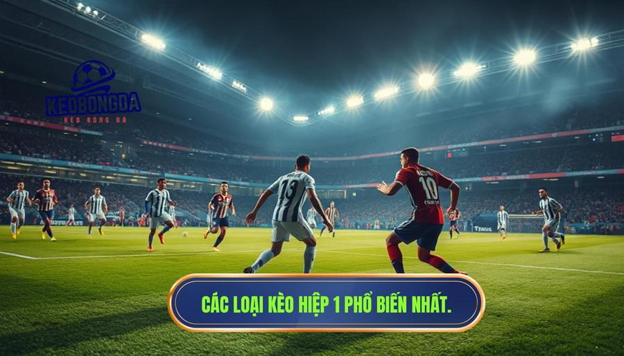 Phân tích các loại kèo phổ biến khi Hiệp 1 đang vào giai đoạn nóng