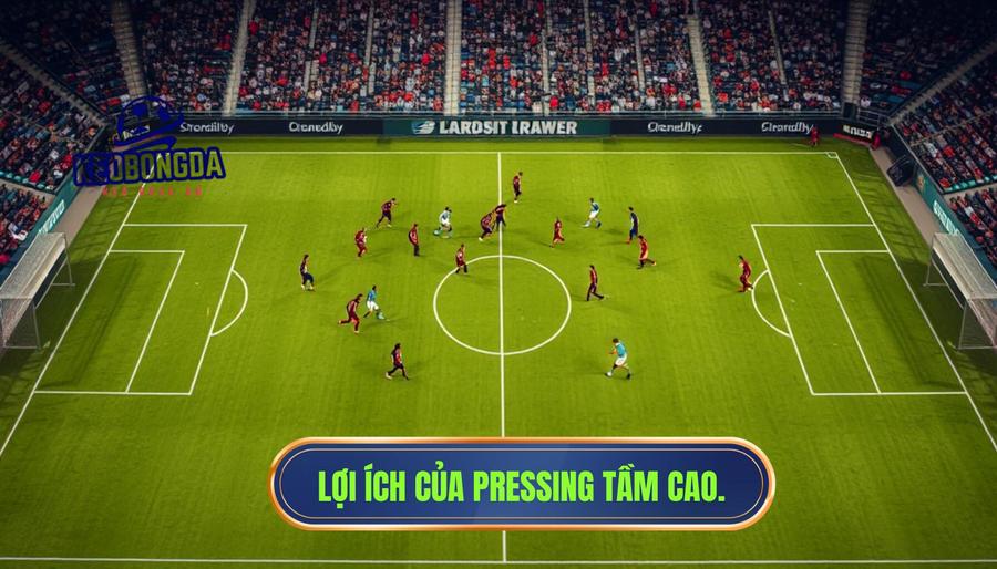 Tại sao Một pha pressing ngay bên phần sân đối thủ lại trở thành xu thế?