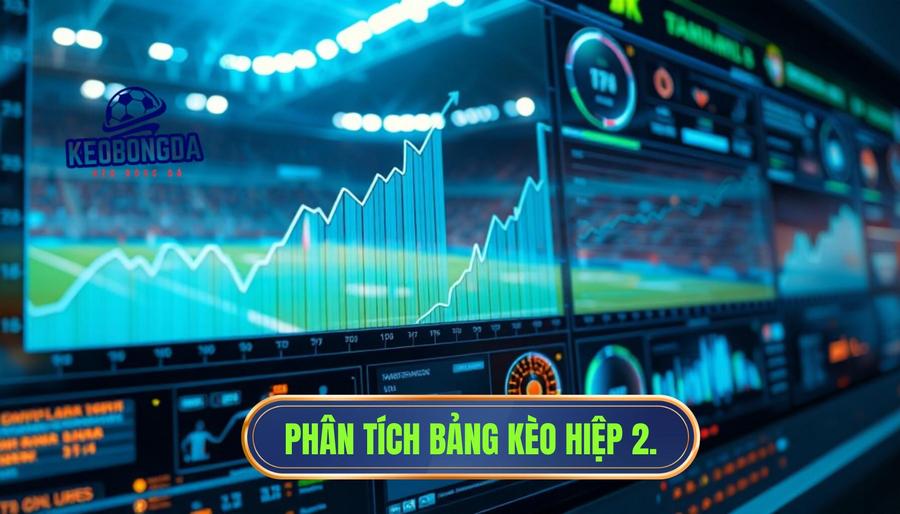 hân tích bảng kèo khi hiệp 2 bắt đầu với tốc độ cao
