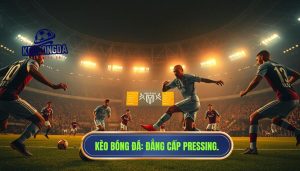Một pha pressing ngay bên phần sân đối thủ